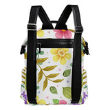 Colourlife Floral Pattern Stylish Casual Shoulder Backpacks Laptop School Bags Travel