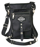 Harley-Davidson Side Slinger 2-IN-1 Shoulder Bag/Leg Holster - Black 98223