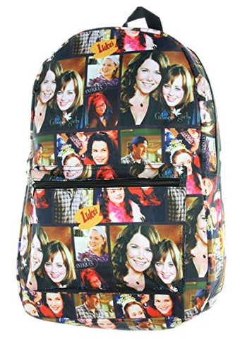Lukes Diner Gilmore Girls Backpack (Photo Collage)