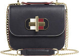 Tommy Hilfiger Turnlock Mini Crossover Womens Messenger Bag One Size Tommy Navy