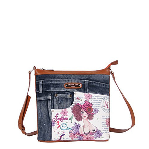 Nicole Lee Cross Body Bag, Sunny White, One Size