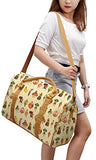 Fruits Girls Printed Canvas Duffle Luggage Travel Bag Was_42