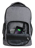 ecogear Laptop Rolling Dhole Backpack, Heather Grey One Size