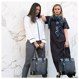 BFB Laptop Totes for Women – 13 Inch Laptop Shoulder Bag – Designer Handmade Handbag - Quality That’s Made to Last – Charcoal Gray