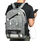 School Backpack, Boys Girls Unisex Oxford Laptop Backpack School Bag