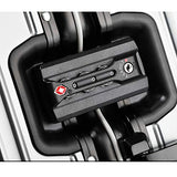 JBAG-one 100% Aluminum-Magnesium Alloy Rolling Luggage Spinner Men Business Suitcase Wheels 20 inch Cabin Trolley Travel Bag,Black