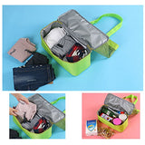 Mesh Beach Bag with Cooler Insulated Lightweight and Foldable with Durable Zipper Picnic Tote