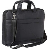 Kenneth Cole Reaction Faux Leather 16" Laptop Briefcase Black One Size