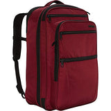ebags etech 3.0 Carry-On Travel Backpack With Expandable Sides - Fits 17" Laptop - (Crimson Red)