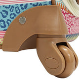 Lily Bloom Large Expandable Design Pattern Luggage With Spinner Wheels (28in, On the Prowl)