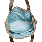 Baggallini Women'S Laptop Pocket Tote Shoulder Bag With Strap Mushroom/Teal