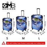 Crazytravel Men Women Travel Trolley Luggage Protector Cover Fits 18-30 Inch