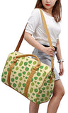 Cactus Abstract-2 Printed Oversized Canvas Duffle Luggage Travel Bag Was_42