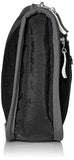 Baggallini Large Wedge Case, Black/Charcoal