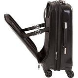 The Set Of Classic Black Cased One Hard Case Luggage 3-Piece Luggage Set