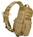 HAZARD 4 EVC-RKT-CYT_Coyote_50 x 33 x 19 cm, 31.4 Liter Evac Rocket Urban Sling Pack with Molle, Coyote