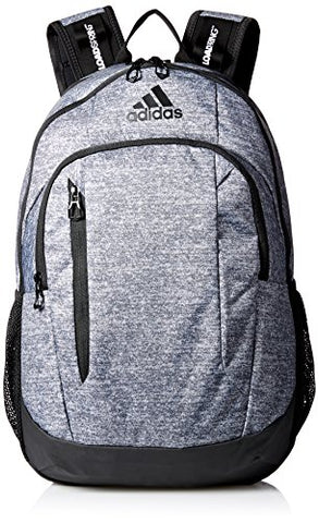 adidas Mission Backpack, Onix Jersey/Black, One Size