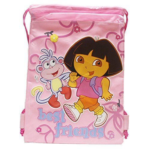 Dora Drawstring Bag - Pink
