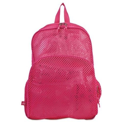 Eastsport 113960BJENR Mesh Backpack, 12 x 5 x 18, Pink