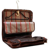 Floto Luggage Venezia Garment Bag Suitcase, Vecchio Brown, Large