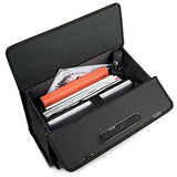 Solo Herald 15.6 Inch Rolling Laptop Catalog Case with Dual Combination Locks, Black