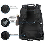 WolfWarriorX Military Tactical Assault Backpacks 3-Day Expandable Waterproof Water Resistant