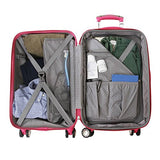 J World New York Taqoo Carry-On Luggage (Blue Raspberry)