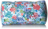 Vera Bradley Iconic Large Travel Duffel, Signature Cotton, Shore Thing