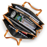 Samsonite Ladies Leather N/S Tote Cognac