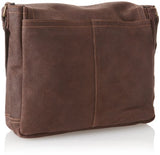 David King & Co. Full Flap Messenger Distressed, Cafe, One Size