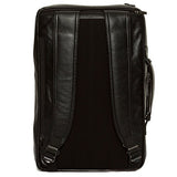 Hook And Albert Leather 3-Way Carryall, Black (Black)