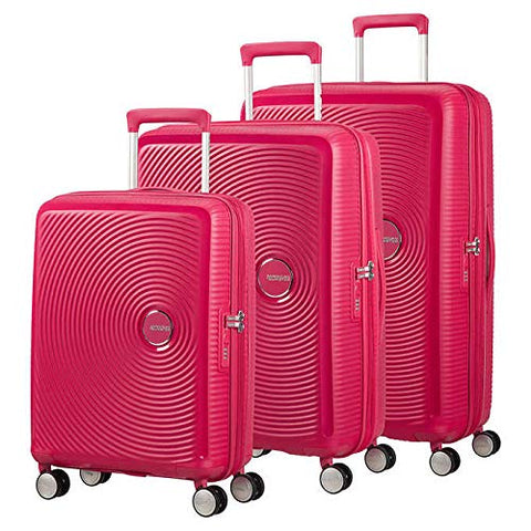 American Tourister Curio Hardside 3 Piece Set 20/25/29 with Spinner Wheels, Pink