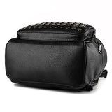 S Kaiko Pu Leather Backpack Casual Daypacks School Backpack For Women Rucksack Travel Backpack