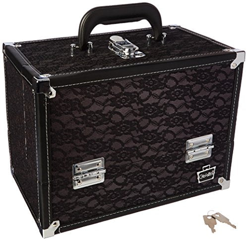 Shop Caboodles Stylist Train Case, Black Lace – Luggage Factory