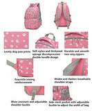 Fanci Students Candy Color School Bag Lovely Dog Paw or Butterfly Prints Large Capacity Backpack