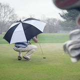 62 Inch Golf Umbrella (Blue, 1-Pack) Sun Umbrella Sports Umbrella Shade Golf Stuff Rain Umbrella Canopy Umbrella Large Wedding Umbrellas Blue Umbrella