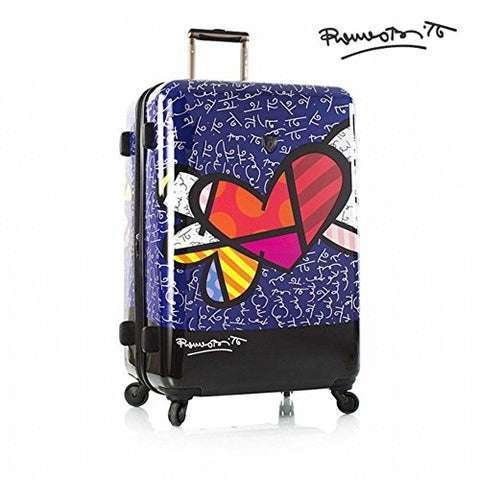 Heys America Multi-Britto Heart With Wings 21-Inch Carry-On Spinner Luggage
