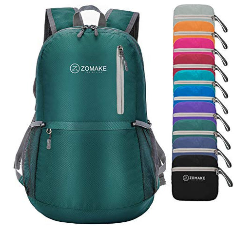 ZOMAKE Ultra Lightweight Travel Backpack - Durable Packable Water Resistant Backpack Small