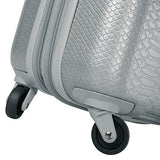 Anne Klein 20" Hardside Carry On Spinner Luggage, Silver