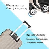 Luggage Set 20" 24" 28" 3 Piece Hardside Suitcase with Spinner Wheel TSA Lock Lightweight Carry On