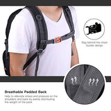 Reyleo Foldable Travel Hiking Backpack, Ultra Lightweight Packable Carry On Daypack Unisex For