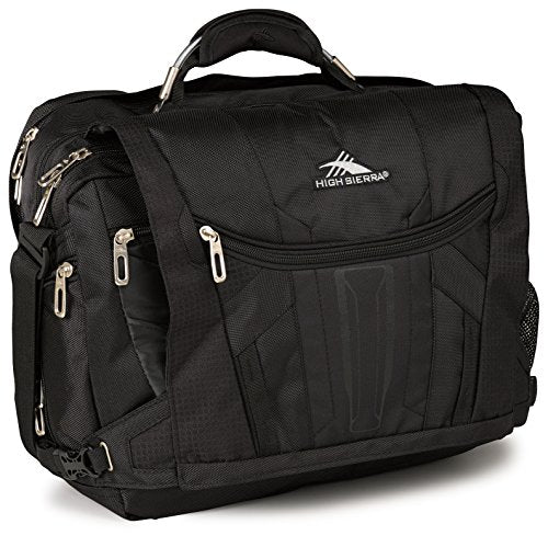 High Sierra Xbt Tsa Messenger Bag, Black