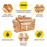 Bixbee Kids Lunchbox and Backpack, Water Resistant Backpack and Lunch Bag for Girls and Boys with Pockets, Durable Zippers & Easy Carry Design - Perfect Size Coordinating Set for School and Travel