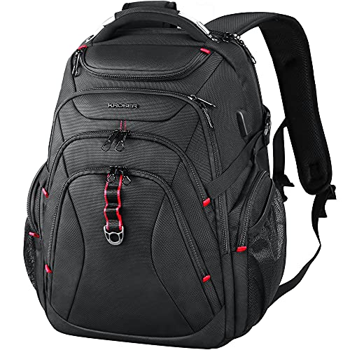 Shop KROSER Travel Laptop Backpack 17.3 Inch – Luggage Factory Shop KROSER Travel Laptop Backpack 17.3 Inch – Luggage Factory
