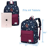 Preschool Toddler Backpack,Vaschy Little Kid Small Backpacks for Nursery School Children Boys and Girls with Chest Strap in Cute Astronaut