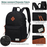 Laptop Backpack, Waterproof School Backpack With USB Charging Port For Men Women, Lightweight