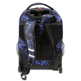 J World New York Sunrise Rolling Backpack, Disco