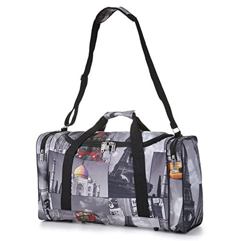 Carry On Lightweight Hand Luggage Flight Holdall Duffel Sports Gym Bag