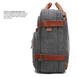 CoolBELL Convertible Backpack Messenger Bag Shoulder Bag Laptop Case Handbag Business Briefcase