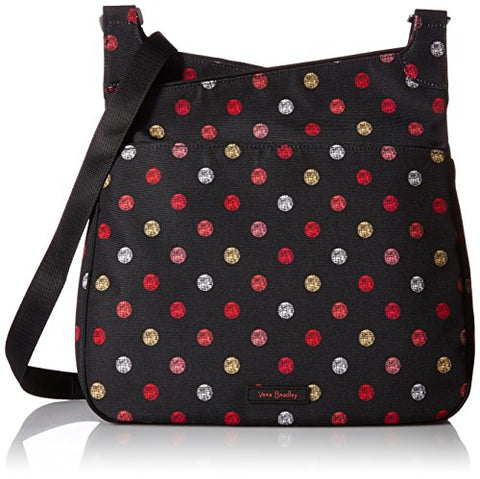 Vera Bradley Lighten Up Slim Crossbody, Havana Dots